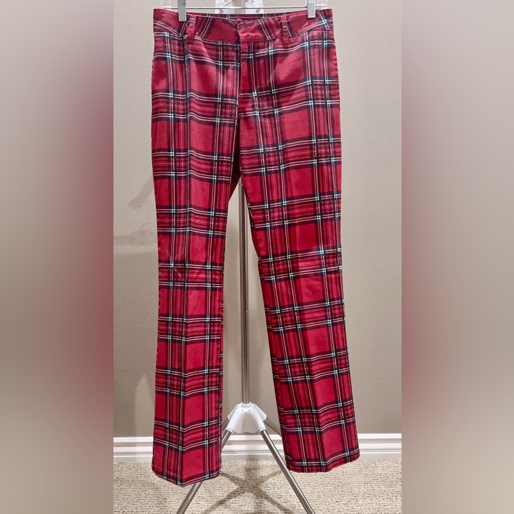 DICKIES GIRL Low Rise Plaid Pants + Lunchbox - Picture 2 of 11